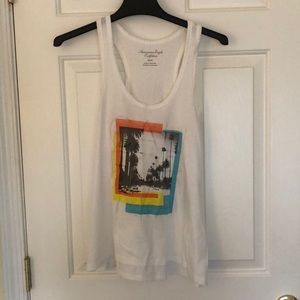 American Eagle graphic tank top